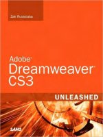 Adobe Dreamweaver CS3 Unleashed- P1 pot