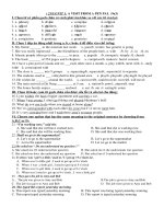 ôn tuyển sinh lop 10