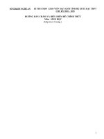 Đ.A THI GVG TỈNH N.A 2010 - MÔN SINH(GDTX)