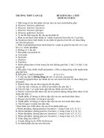 Đề kiểm tra 1 tiết CB
