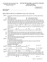 de thi thu dai hoc THPT Vinh linh - Qtri