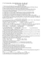 luyện thi ĐH -CĐ sinh B