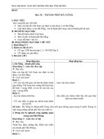 Giáo án Địa lý lớp 4 - Bài 28 pps