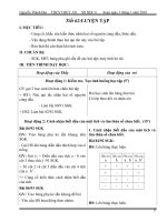 Số học 6- Tuần 20