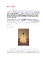 Vương triều nhà Minh