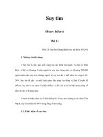 Suy tim (Heart failure) (Kỳ 1) docx