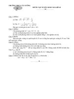 Đề ôn tập tuyển sinh 10(tt) Đề 11 -15)