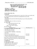 Thơ Hoa cúc vàng- G.án dự thiđGVG cấp cơ sở năm học 2009-2010