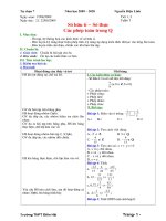 Giáo án tự chọn 7 ( Cả năm)