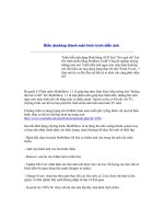 Biến desktop thành màn hình trình diễn ảnh