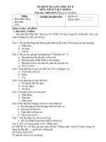 ĐỀ KIỂM TRA GIỮA HKII TV 4