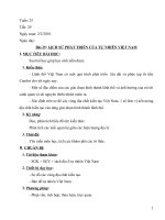 GA Địa 8 tuần 25 - 26