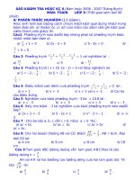 đê kiểm tra học kỳ II của phòng GD&T Thăng Bình