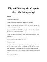 Cấp mới Sổ đăng ký chủ nguồn thải chất thải nguy hại pdf