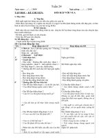 tuần 24 lớp 3 CKT 2010