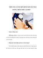 THIẾU MÁU CƠ TIM TRÊN BỆNH NHÂN ĐÁI THÁO ĐƯỜNG- NHỮNG ĐIỀU CẦN BIẾT ppsx