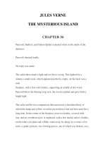 LUYỆN ĐỌC TIẾNG ANH QUA TÁC PHẨM VĂN HỌC-JULES VERNE -THE MYSTERIOUS ISLAND -CHAPTER 36 ppsx