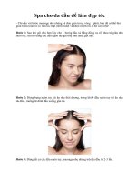 Spa cho da đầu để làm đẹp tóc ppsx