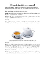 Chăm sắc đẹp từ trong ra ngoài! doc