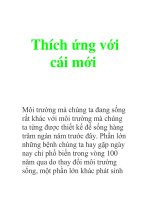 Thích ứng với cái mới pptx