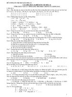 DE CUONG ON THI HK II HOA 12 CB