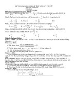 đề thi giáo viên giỏi cấp tỉnh 2009-2010