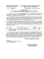 Thông báo v/v xét đề nghị phong tặng NGƯT của  cơ quan Phòng GD&ĐT Thọ Xuân