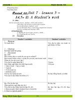 Giao an Anh 7anh 7- Tiet 42- 54.doc