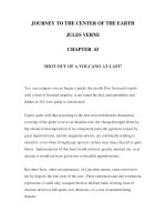 LUYỆN ĐỌC TIẾNG ANH QUA TÁC PHẨM VĂN HỌC-JOURNEY TO THE CENTER OF THE EARTH -JULES VERNE- CHAPTER 43 docx