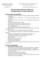 Kế hoạch Tháng 3