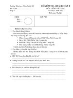 Đề KT GHKII 09-10