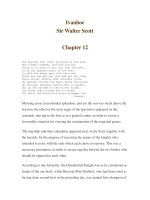 Ivanhoe- Sir Walter Scott- Chapter 12 pptx