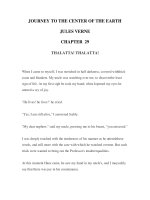 LUYỆN ĐỌC TIẾNG ANH QUA TÁC PHẨM VĂN HỌC-JOURNEY TO THE CENTER OF THE EARTH -JULES VERNE- CHAPTER 29 pps