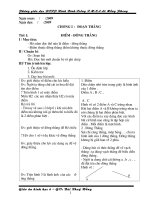 Giáo án HH6 theo chương trình mới