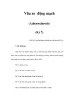 Vữa xơ động mạch (Atherosclerosis) (Kỳ 2) pot