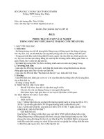 PHONG TRAO TÂY SƠN