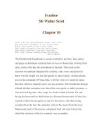 Ivanhoe -Sir Walter Scott -Chapter 10 pot