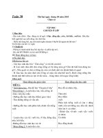 giáo án lớp 1 tuần 30 CKTKN