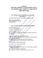 kỹ thuật đo lường và tính toán thiết kế máy điện, chương 19 ppsx
