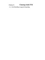 thiết kế hệ thống trả lời tự động, chương 12 potx