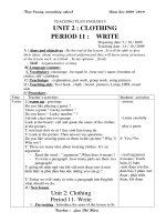 Giáo an dự thi môn anh văn 9 Lưu Hiền