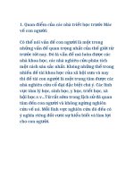 Quan điểm của các nhà triết học trước Mác về con người potx