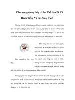 Cẩm nang phong thủy : Làm Thế Nào Để Có Danh Tiếng Và Sức Sáng Tạo? pdf