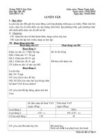 Đại số 8. Tiết 52.