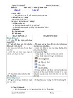 GIÁO ÁN MÔN TIN LỚP 4 TUẦN 23-25