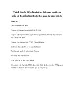 Thành lập địa điểm làm thủ tục hải quan ngoài cửa khẩu và địa điểm làm thủ tục hải quan tại cảng nội địa pps