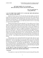 Kết hợp nghiên cứu và giáo dục biến đổi khí hậu ở trường phổ thông