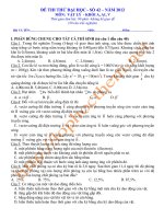 đề thi thử đại học - môn vật lý số (42)