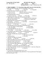 Kiểm tra Học Kì I Lich Sử 6