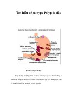 Tìm hiểu về các type Polyp dạ dày pdf